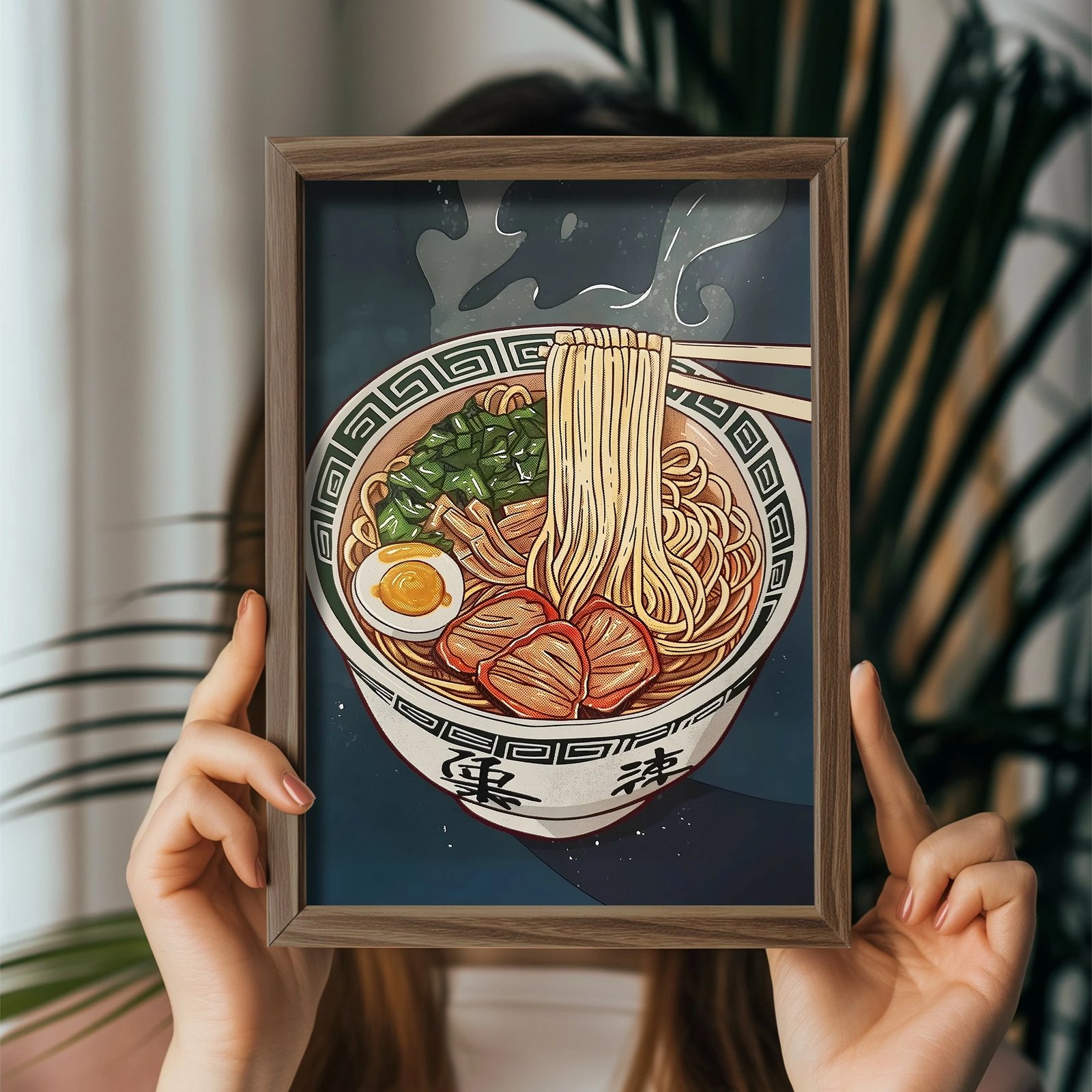 Pikturë dekorative me kornizë MDF, Wallity, GE209-L