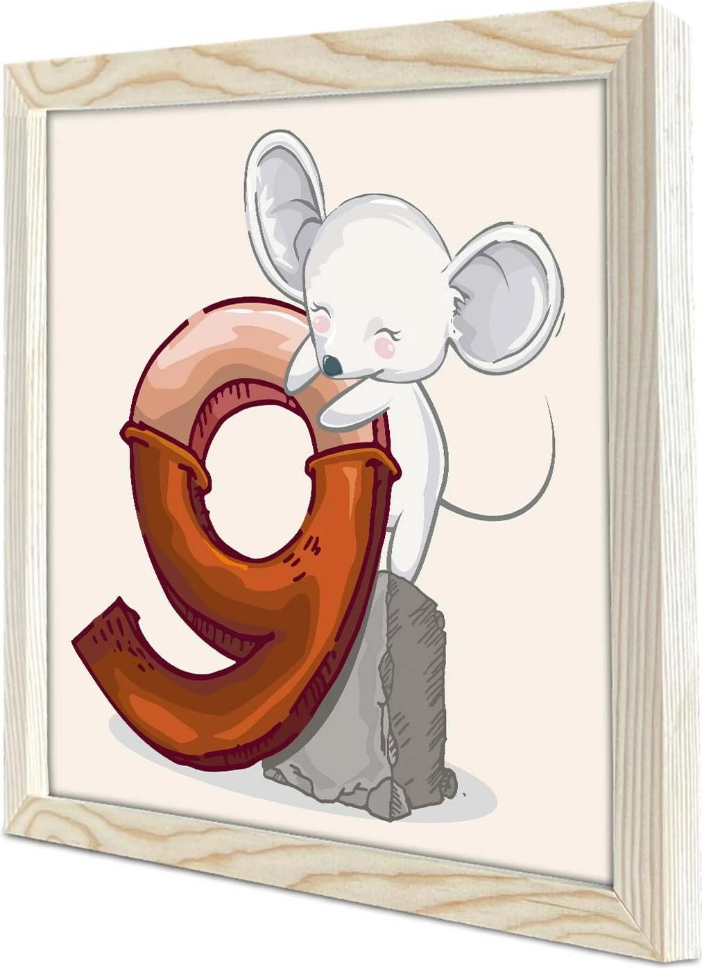 Pikturë dekorative me kornizë MDF, Wallity, 3333KCT-010, 33x33cm