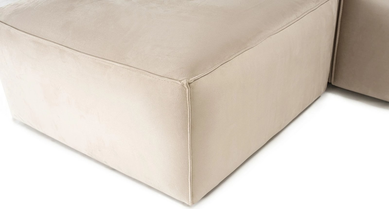 Këndare Lora, krem, Atelier del Sofa (L1-O1-1R-POUFFE)