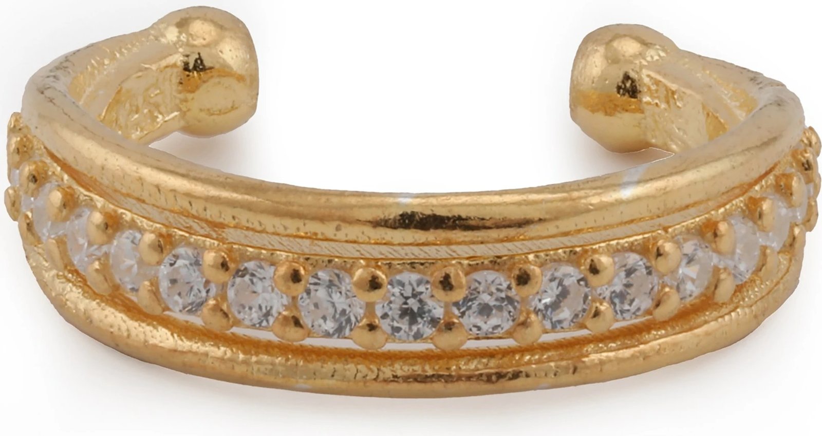 Vathë argjendi, ngjyrë ari, Jumeon, 11233G, 13mm