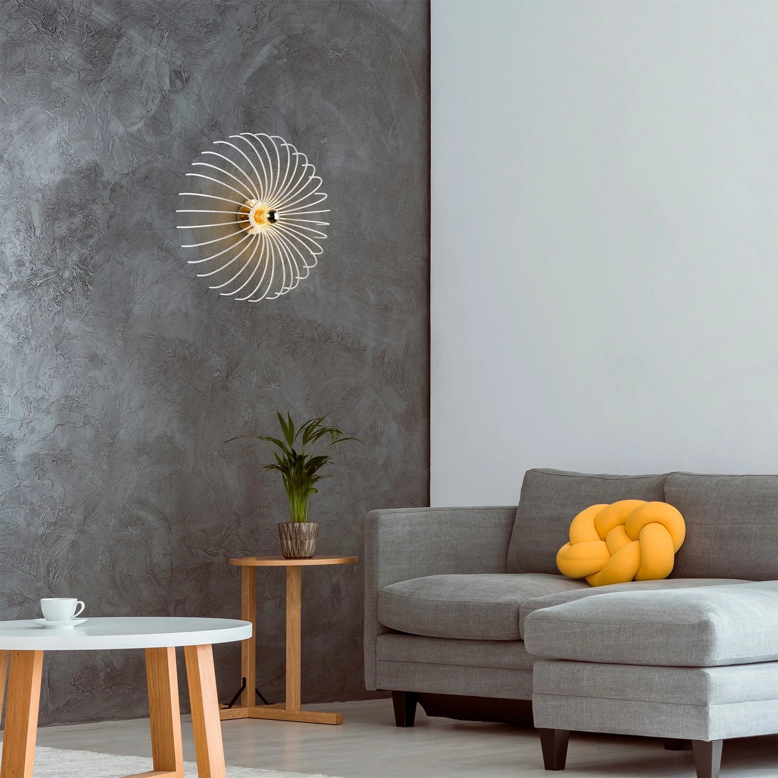 Llambë muri Opviq, Aspendos, e bardhë, N-644