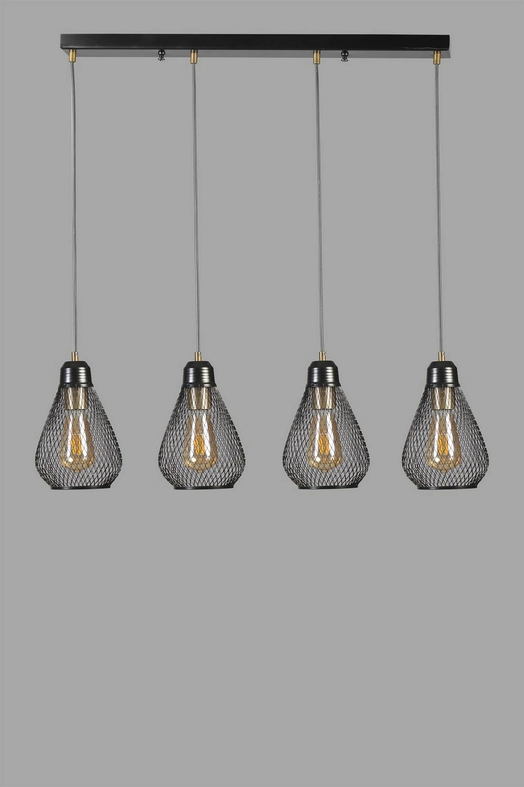 Llambë tavani Opviq, Armut 4-sh, varëse e zezë