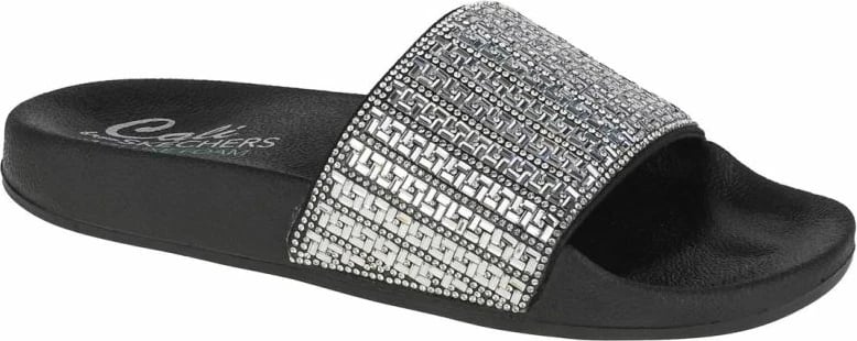 Sandale Skechers femra, argjend