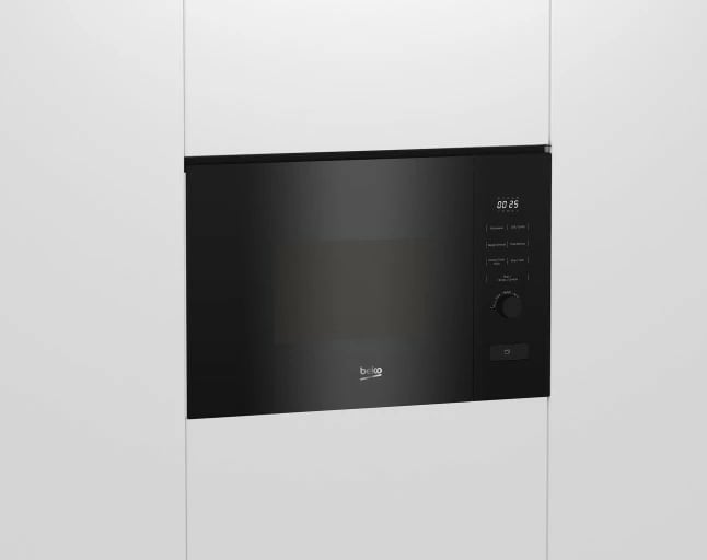 Furrë mikrovale e integrume Beko BMGB20212B, 20L, e zezë, me grill
