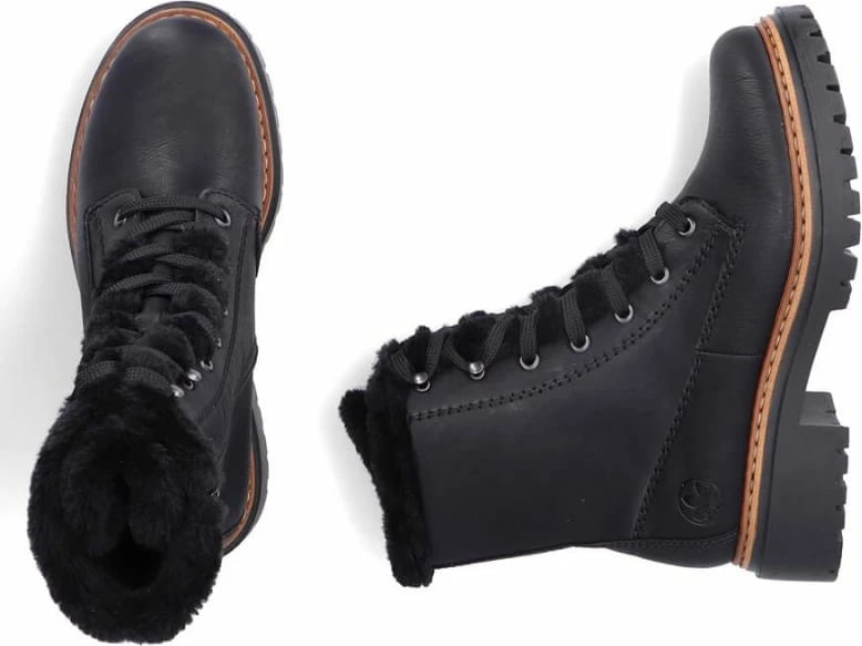 Çizme femra Rieker, të zeza