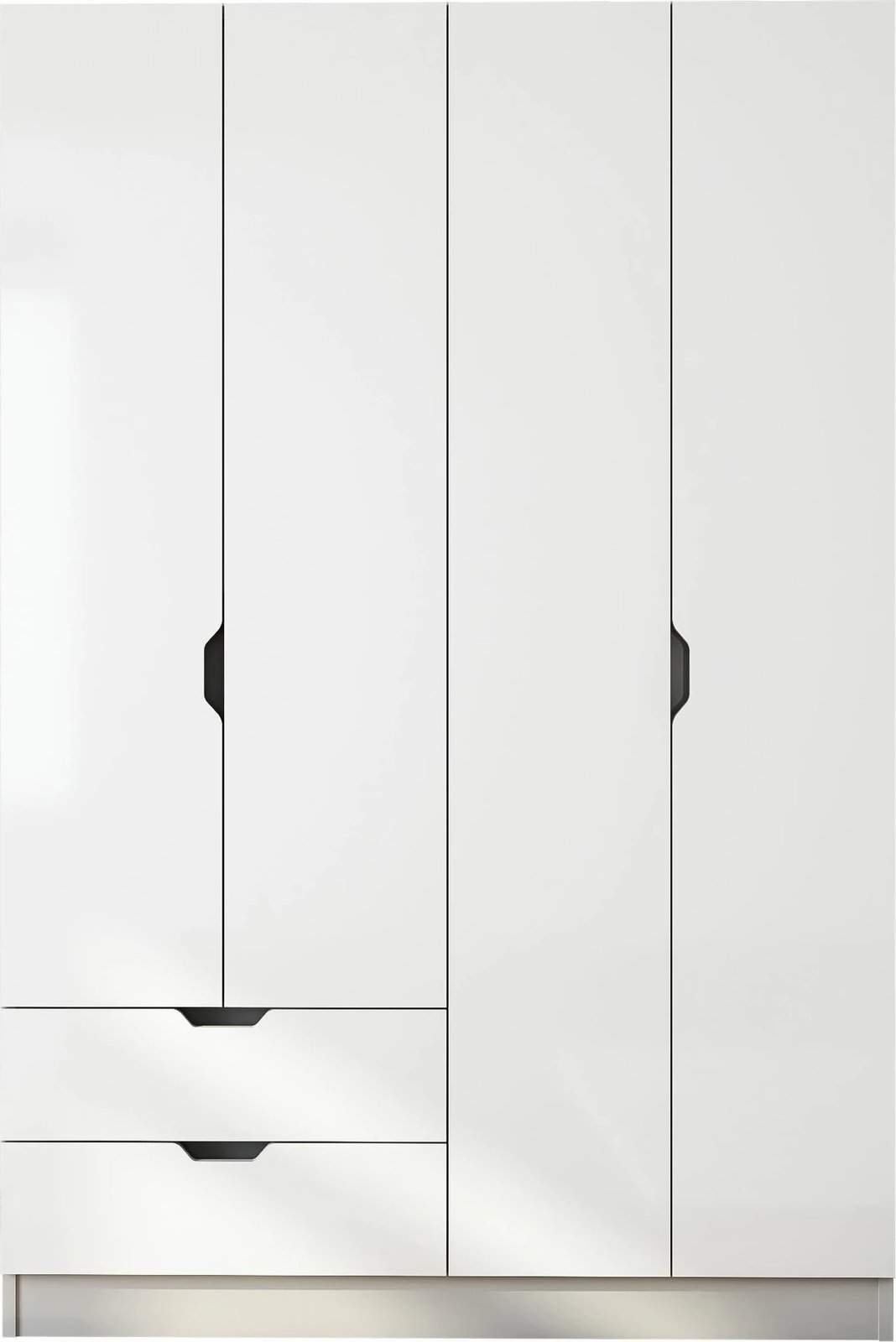 Dollap Skye Decor, RB-156, ngjyrë e bardhë mat, 120x180x45cm