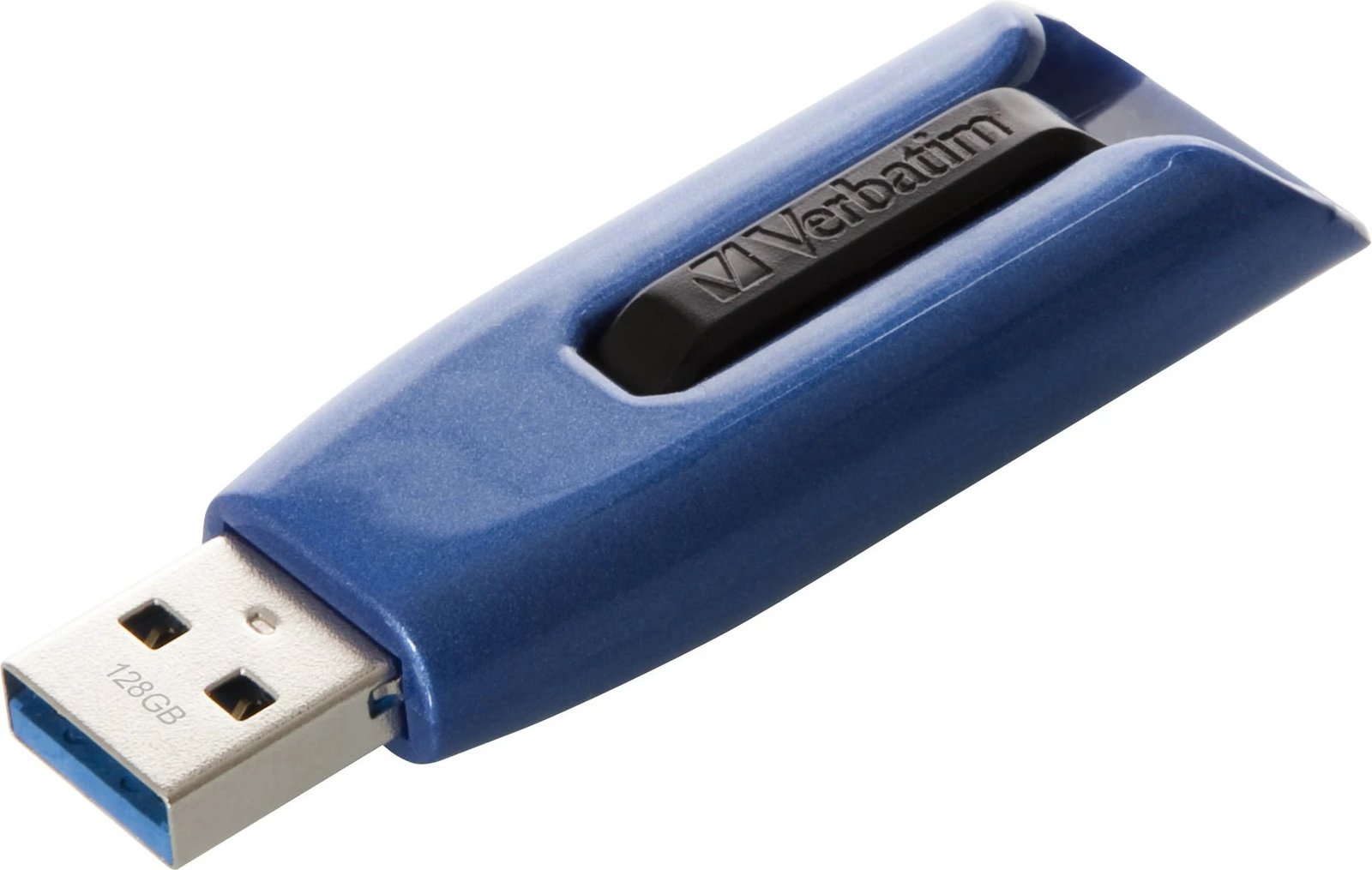 USB Verbatim V3 MAX 128GB, USB 3.2, slide, kaltër