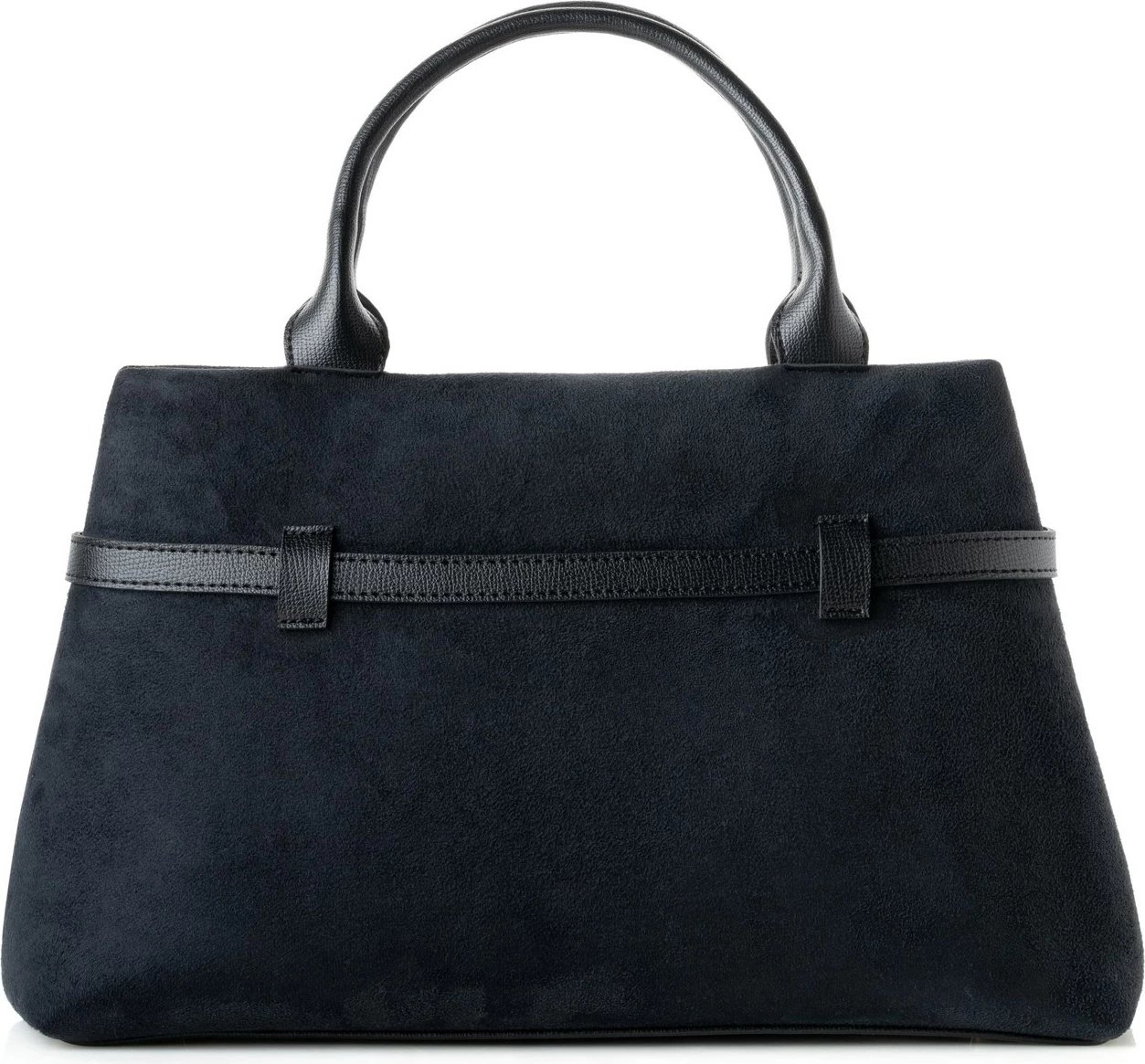 Çantë tote Vittoria, lëkurë poli-vinili, e zezë