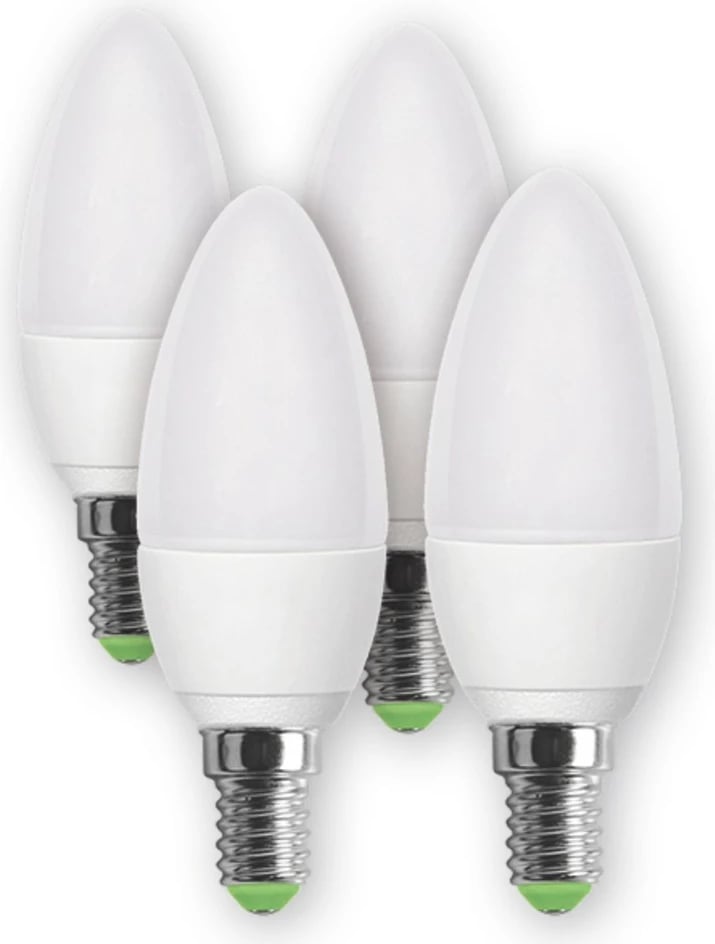 Poça Retlux REL 16 LED C37, E14 4 copë