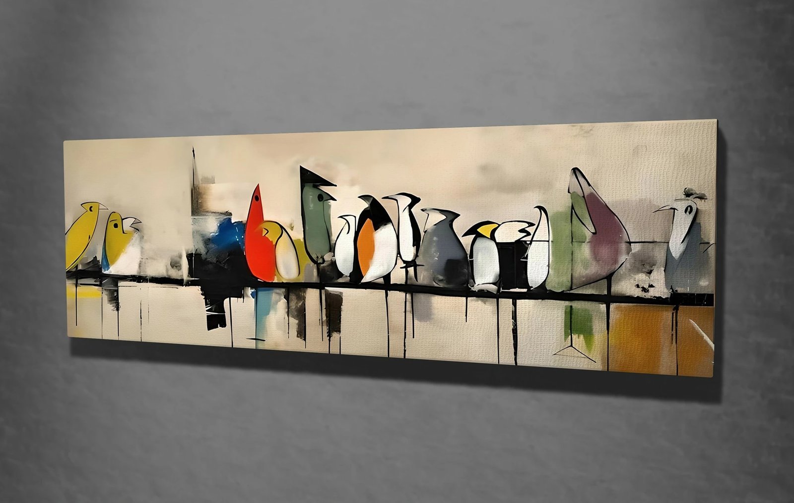 Pikturë dekorative në kanavacë, shumëngjyrëshe, PC349