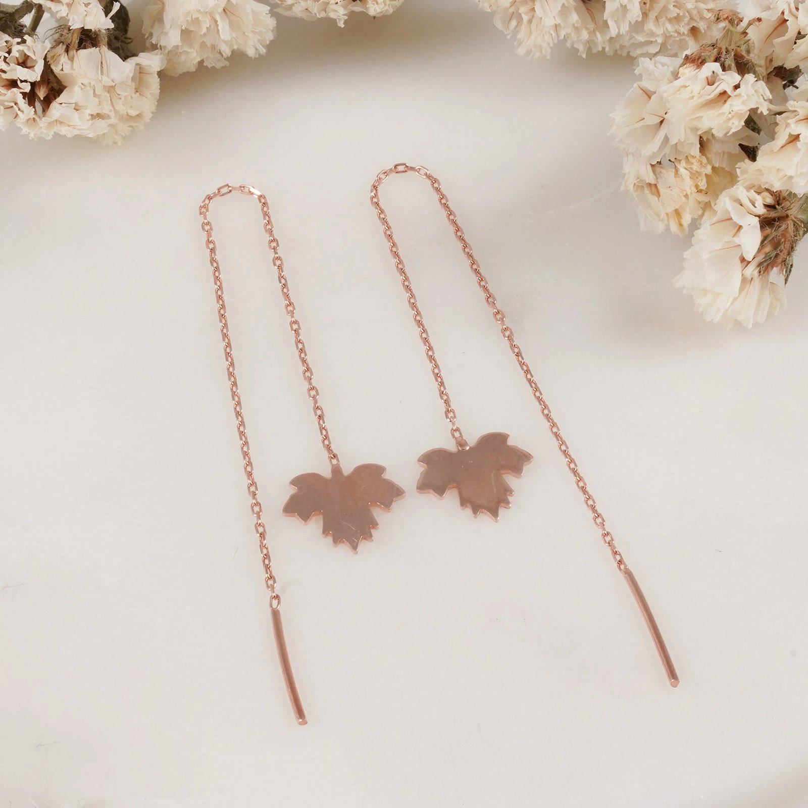 Vathë argjendi Jumeon, ngjyrë ari rozë, 10690ROS