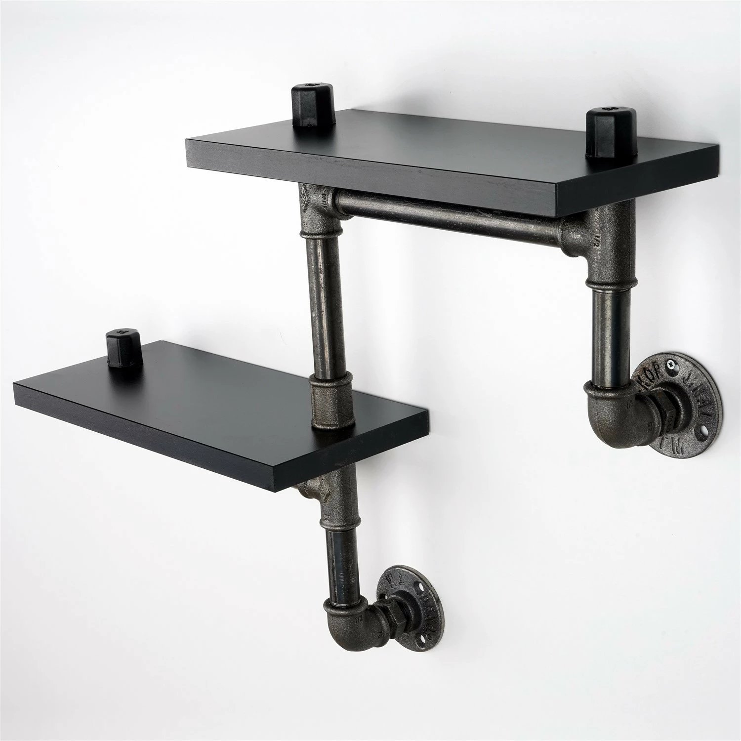 Raft muri me tuba, ngjyrë e zezë, BORURAF242