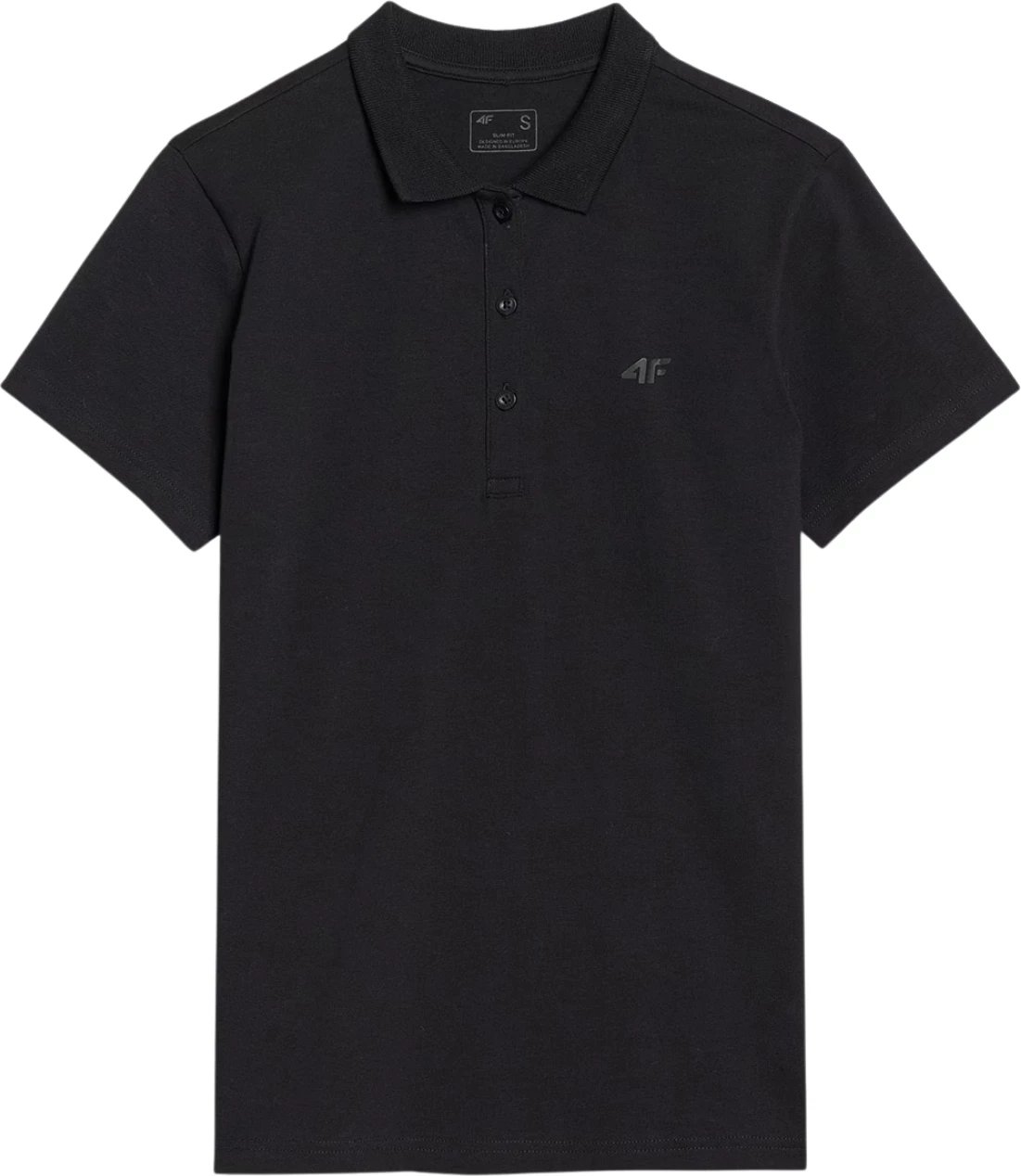 Maicë polo për femra 4F, e zezë