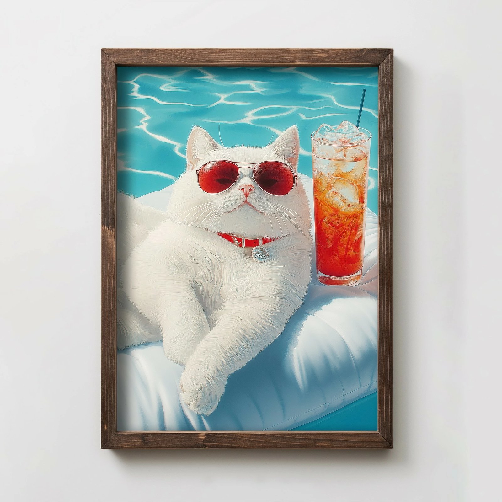 Pikturë dekorative me kornizë MDF, Wallity, TUN017-L, shumëngjyrëshe