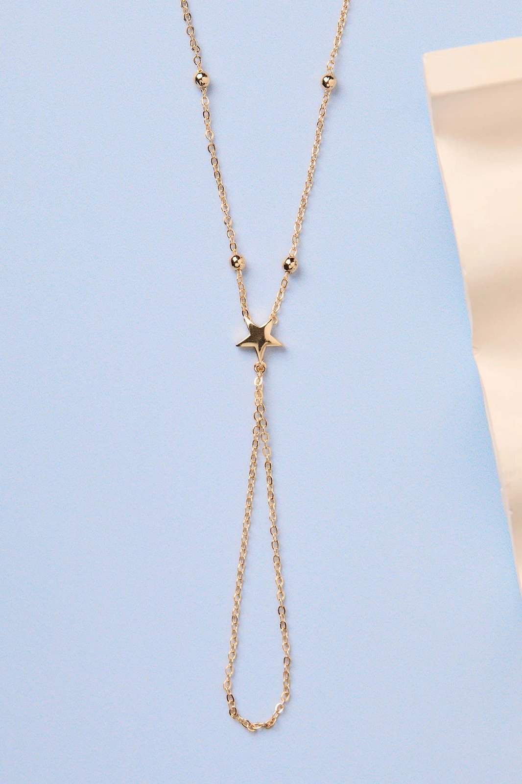 Zinxhir metalik Elika, ngjyrë ari, CSHM9958A