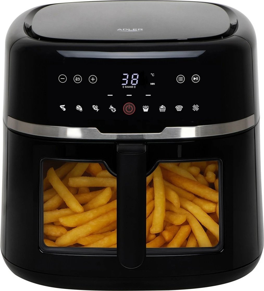 Fritëz ajri Adler AD 6318, 8L, i zi