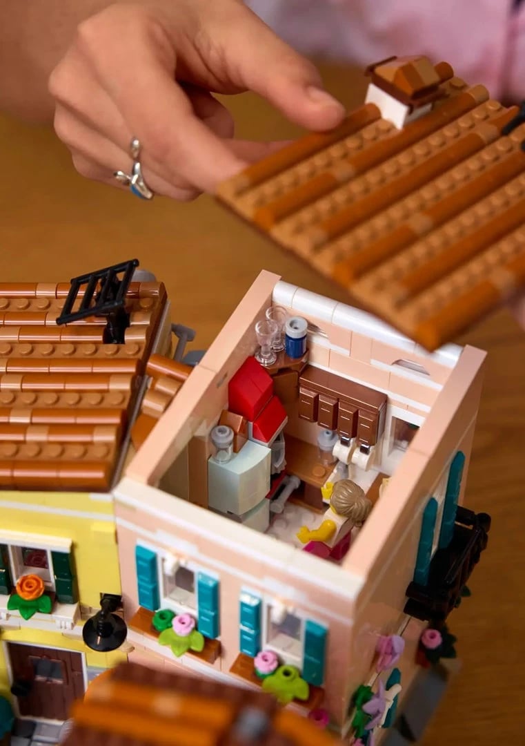 Set LEGO IDEAS Italian Riviera 21359, për të rritur, shumëngjyrësh