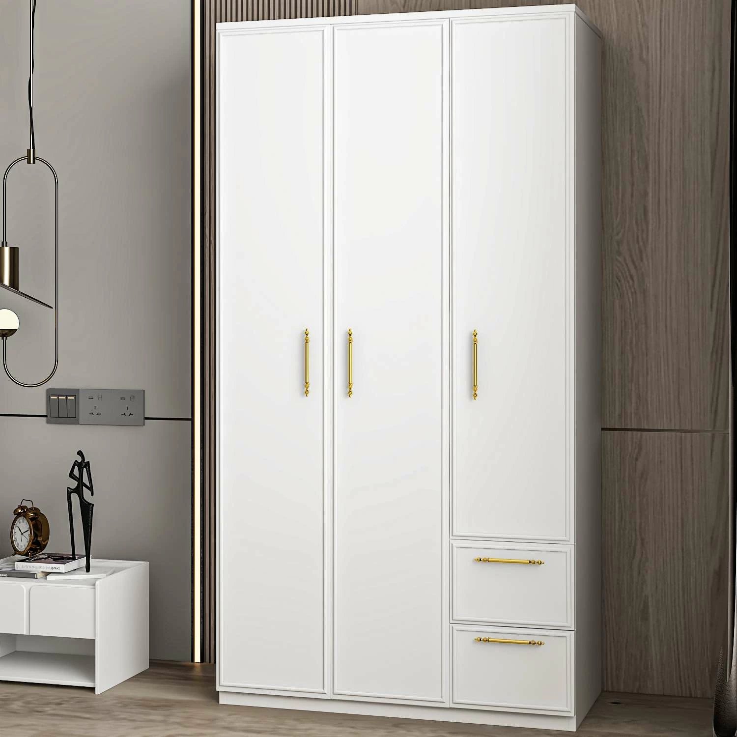 Dollap Skye Decor, ngjyrë e bardhë, Vespera