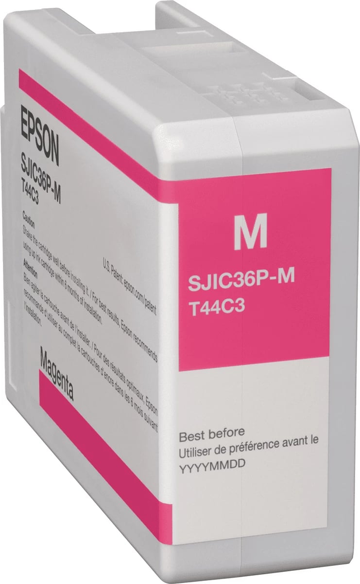 Bojë printeri Epson SJIC36PM / C13T44C340 80 ml magenta