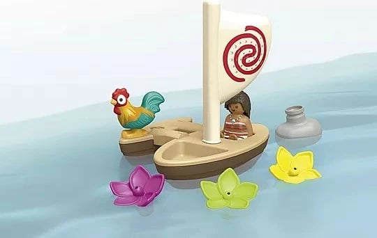 Set lodrash Playmobil Junior Disney Vaiana 71459, katamaran, 8 pjesë
