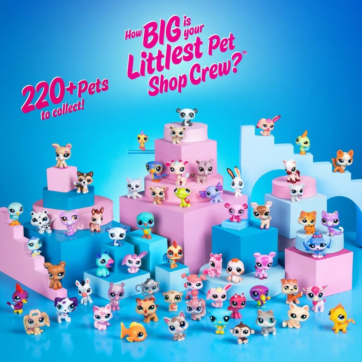 Figurinë Littlest Pet Shop G7 S3, Tm Toys, LPS00523, me aksesor, shumëngjyrëshe, 1 copë