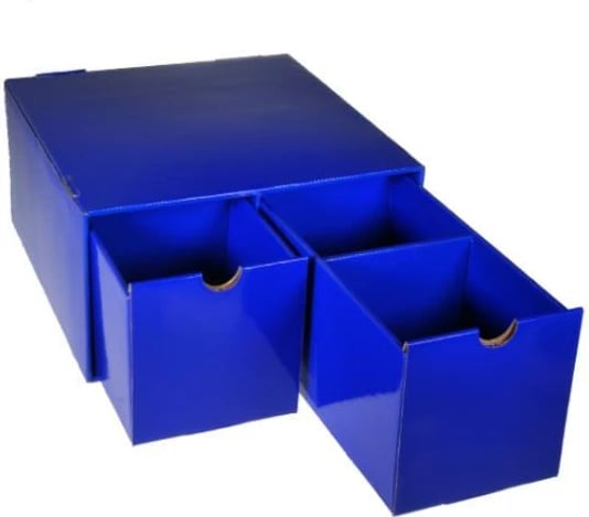 Njësi sirtarësh NEXT 04165-10, 2 sirtarë, Blu