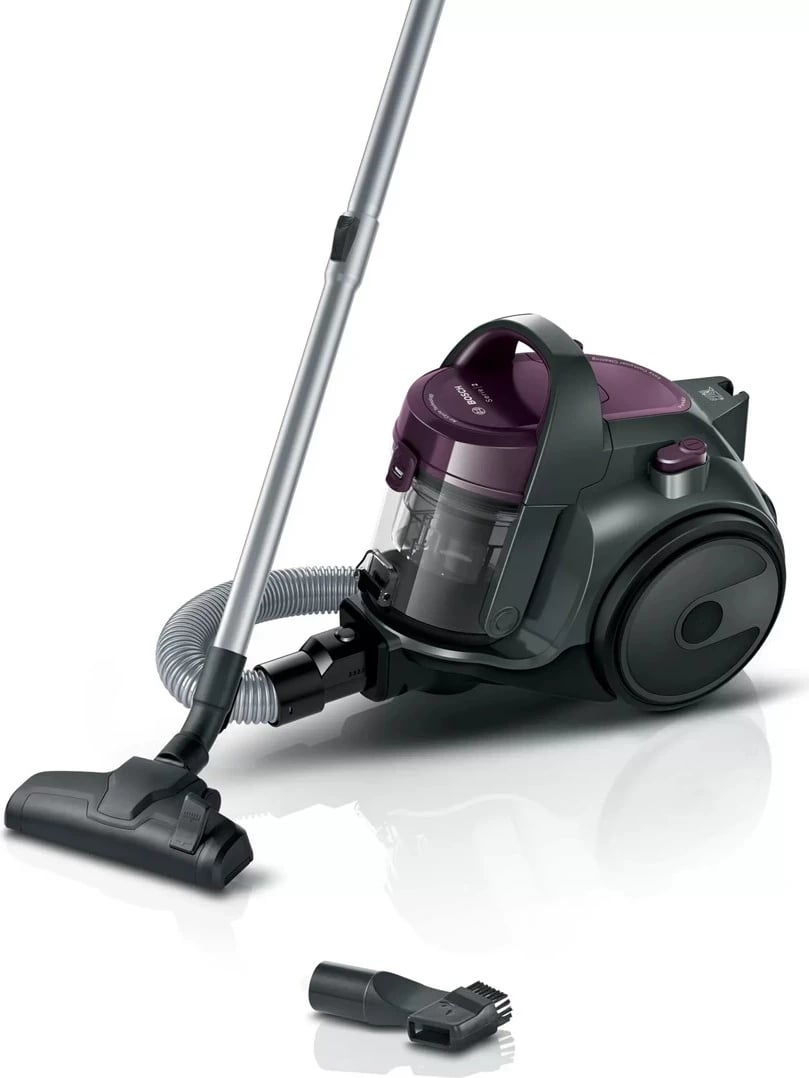 Fshesë Bosch BGC05AAA1, 1.5 L, pa qese, Gri