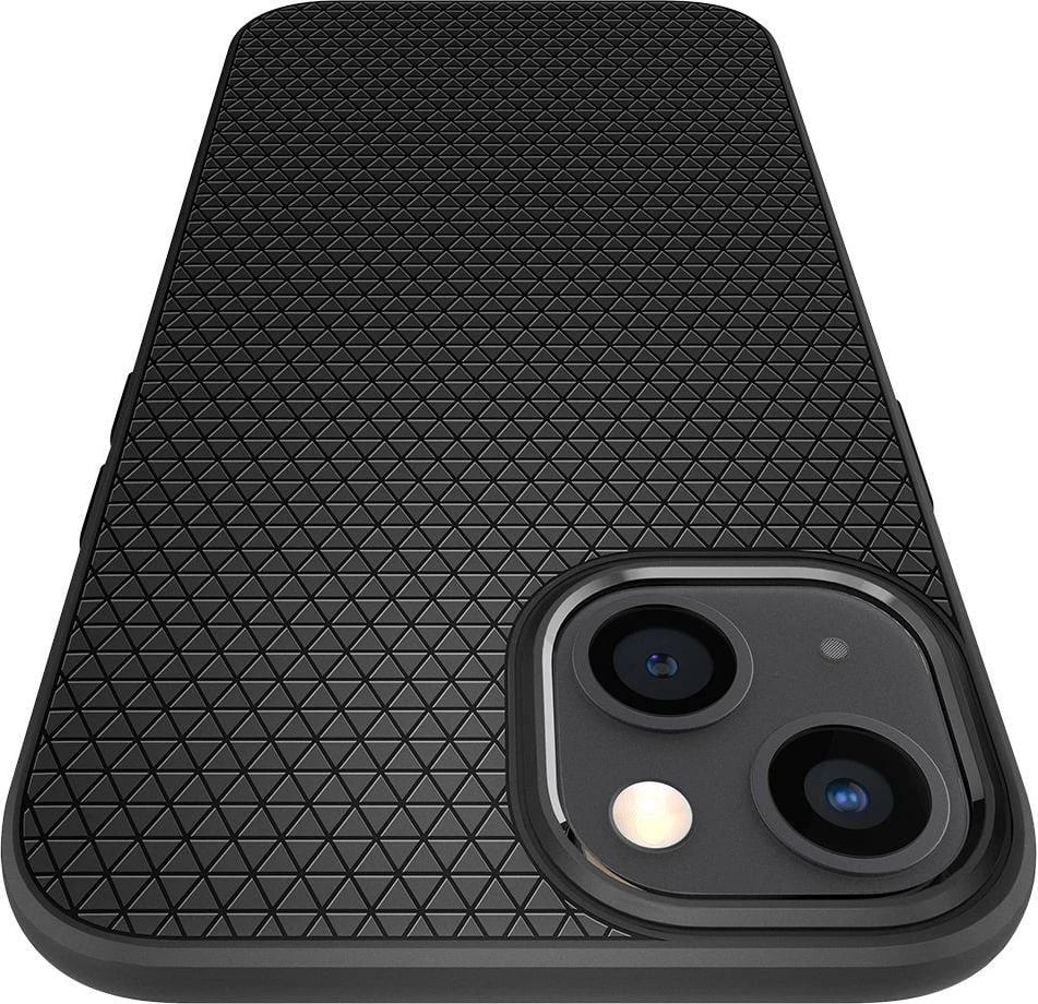 Mbështjellës Spigen Liquid Air për iPhone 13 mini, Matte Black