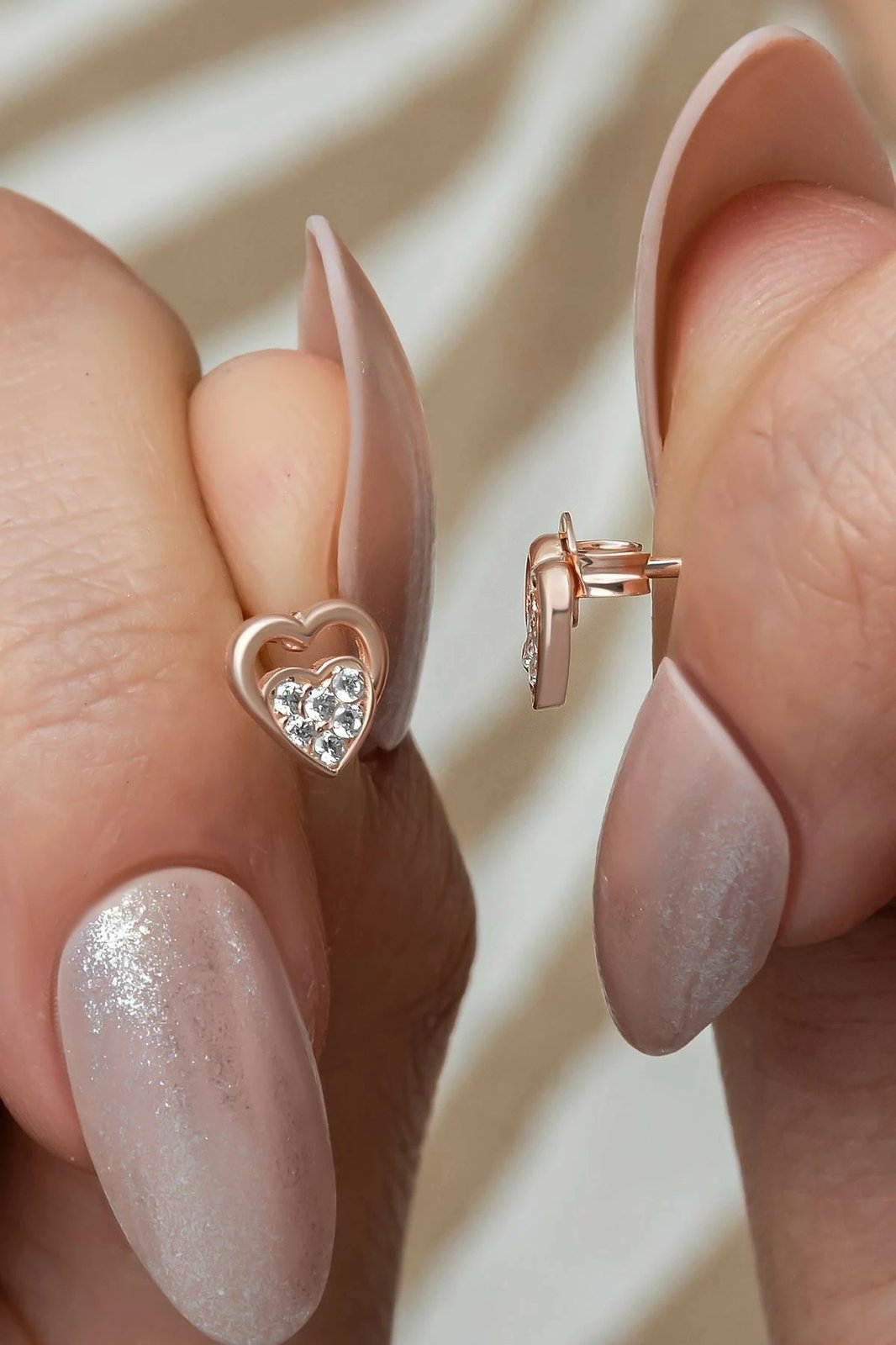 Vathë argjendi Jumeon, ngjyrë ari rozë, NRZ999469