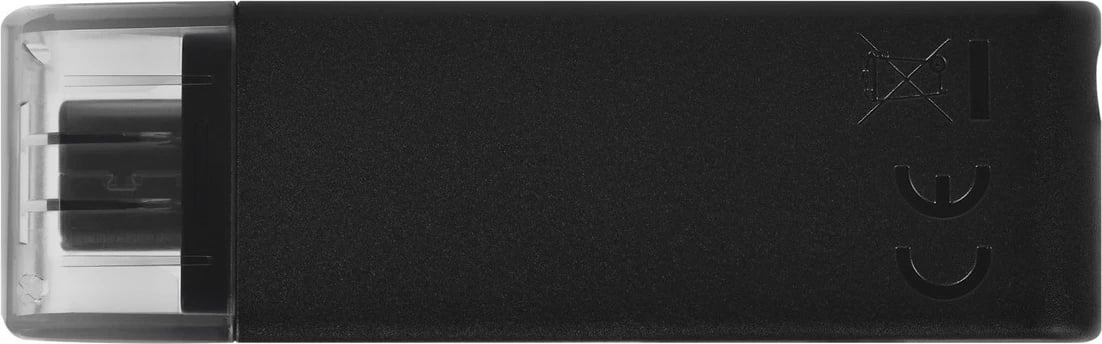 Flash drive USB Kingston DataTraveler 70,  3.2 (Gen 1), 128GB, e zezë
