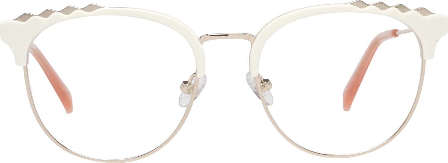 Kornizë optike për femra Emilio Pucci, e bardhë