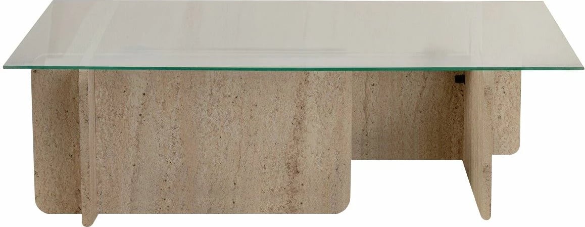 Tavolinë kafeje Nordure, Flavio, travertin