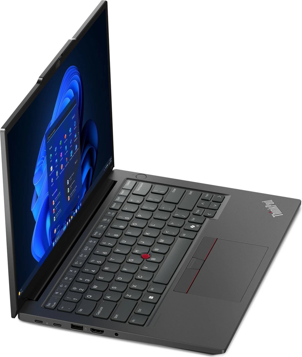 Laptop Lenovo ThinkPad E14, AMD Ryzen 5, 8 GB RAM, 256 GB SSD, Ngjyrë e zezë grafit