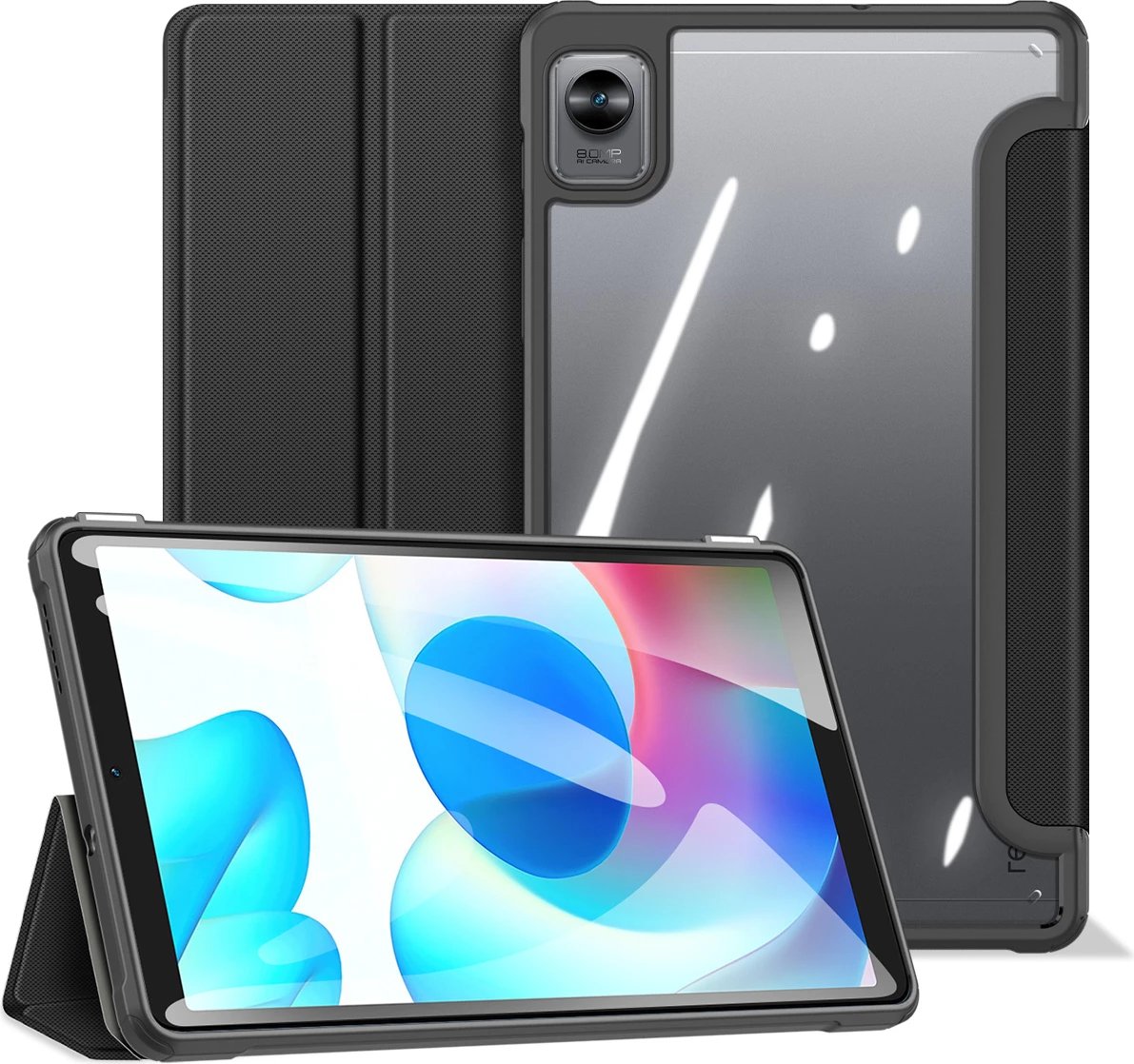 Mbështjellës Dux Ducis Toby Flip për Realme Pad Mini 8.7", i zi Mbështjellës Dux Ducis Toby Flip për Realme Pad Mini 8.7", i zi