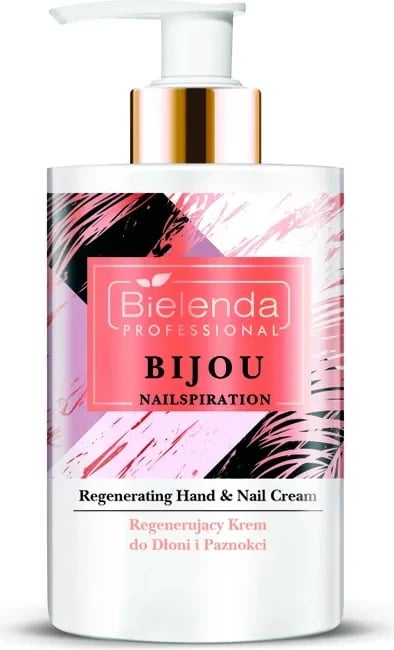Krem për duar dhe thonj Bielenda Professional Nailspiration Bijou për femra, 300ml