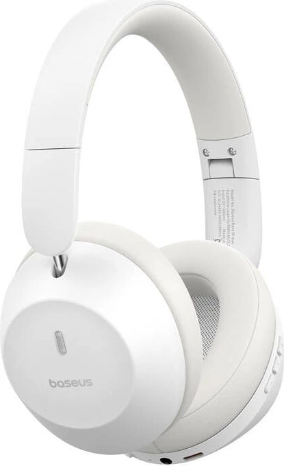 Kufje wireless Baseus Bass 30 Max, over-ear, Bluetooth 5.3, ANC, të bardha Kufje wireless Baseus Bass 30 Max, over-ear, Bluetooth 5.3, ANC, të bardha