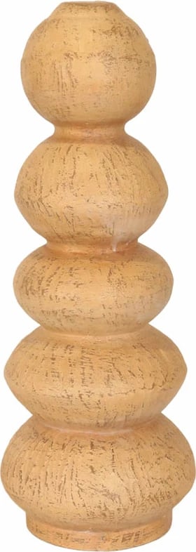 Vazo OSMO, ngjyrë e verdhë e lehtë, 21.5x21.5x61cm