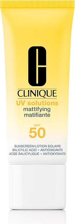 Krem për fytyrë me SPF për femra Clinique UV Solutions Mattifying Sunscreen SPF50, 40ml