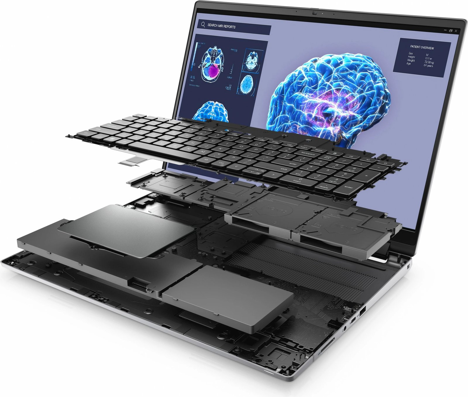 Laptop DELL Precision 7680, 16", Intel Core i7, 32GB RAM, 1TB SSD, NVIDIA RTX 3500 Ada