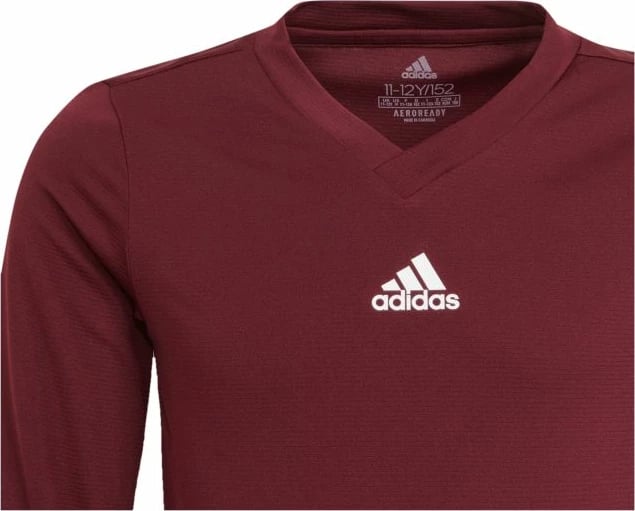 Fanellë stërvitjeje për djem adidas, e kuqe