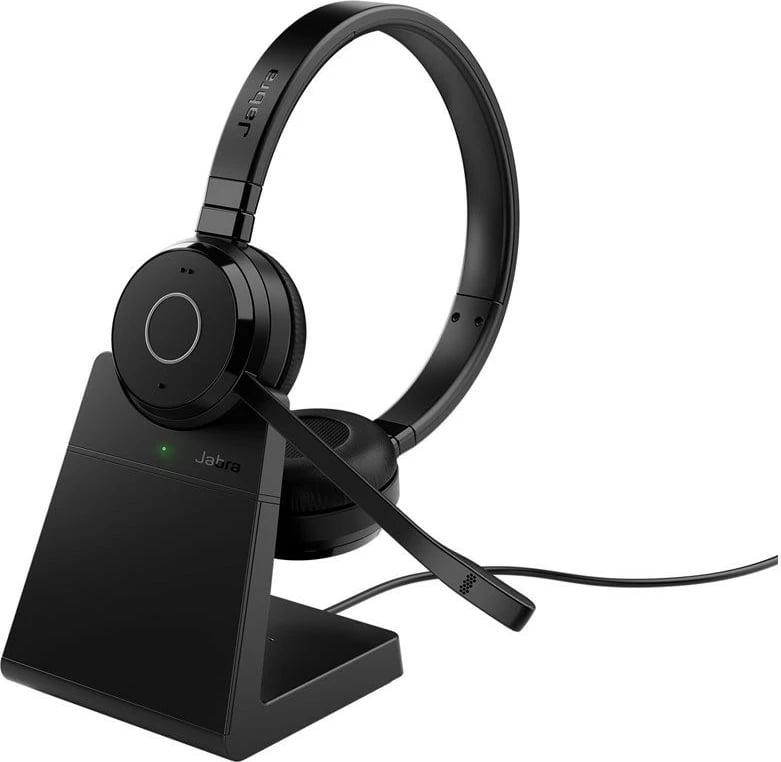 Kufje Jabra Evolve 65 TE, Link390a UC Stereo, Wired & Wireless, 20 - 20000 Hz, Office/Call center, 106.3 g, E zezë