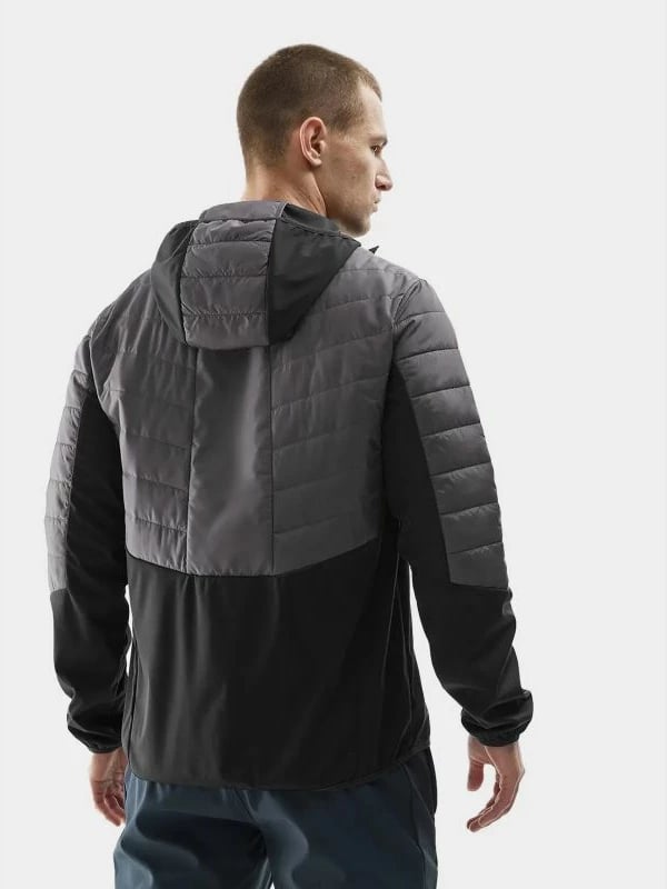 Xhaketë softshell për meshkuj 4F, e zezë