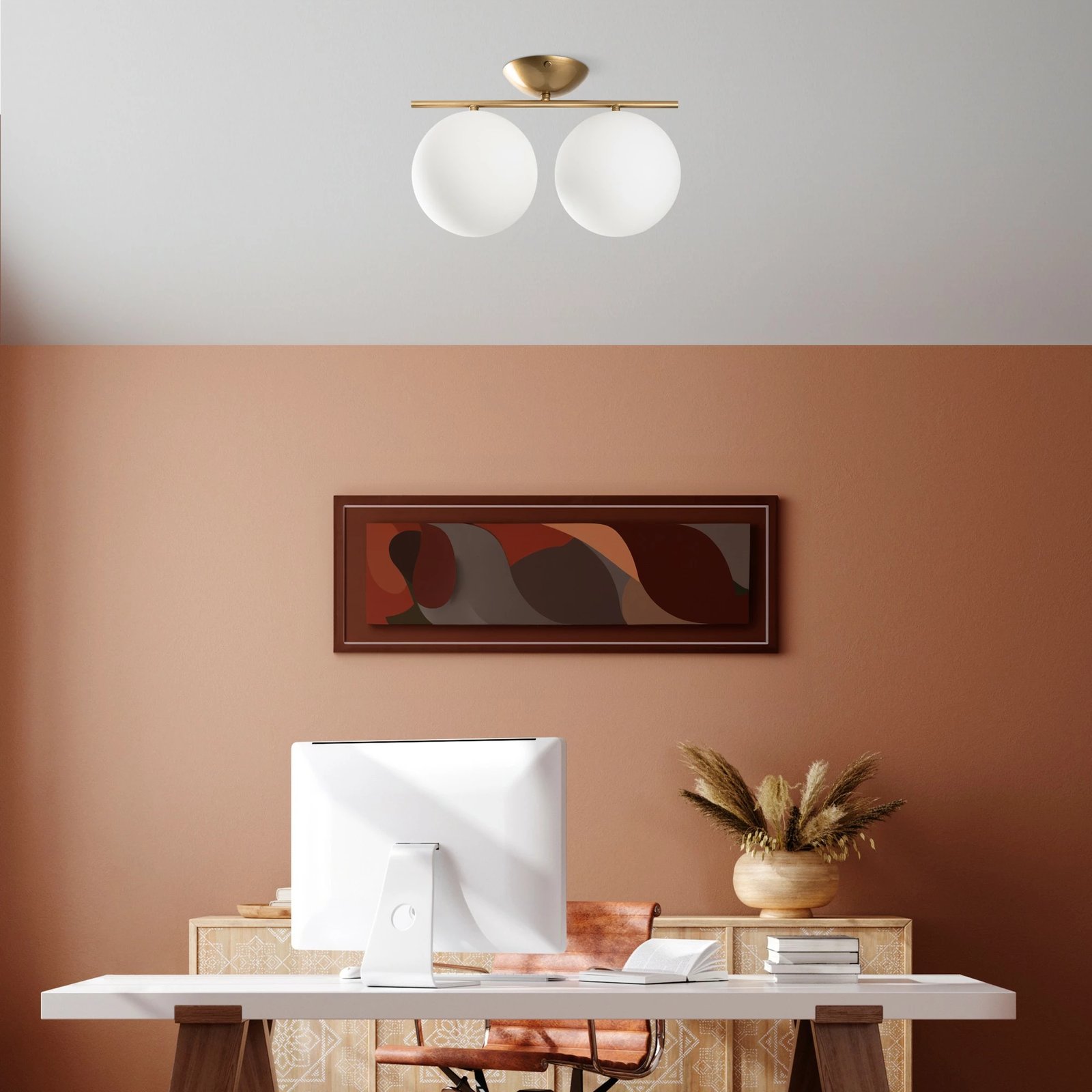 Llambë tavani Opviq, ngjyrë ari, Luminar - 14116