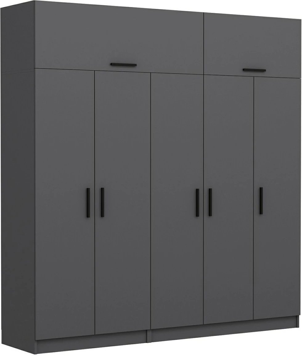 Dollap Skye Decor, ngjyrë antracit, Kale - 5265