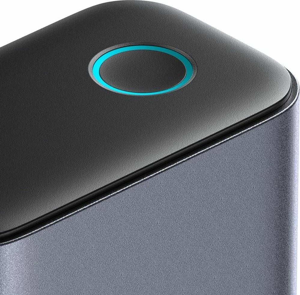 karikues muri GaN 65W, Joyroom JR-TCM02, stacion karikimi 6 porta (4xUSB-C + 2xUSB-A), prizë UK, kabllo 1.5 m, gri