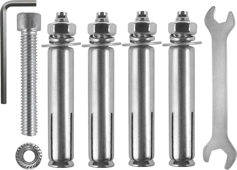 Mbajtës muri për biçikletë Maclean MC-484, çelik, ngarkesë maksimale 30kg, Zi