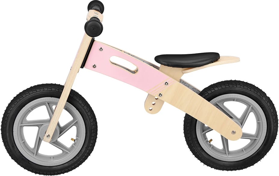 Bicikletë pa pedale për fëmijë Spokey, gri-rozë