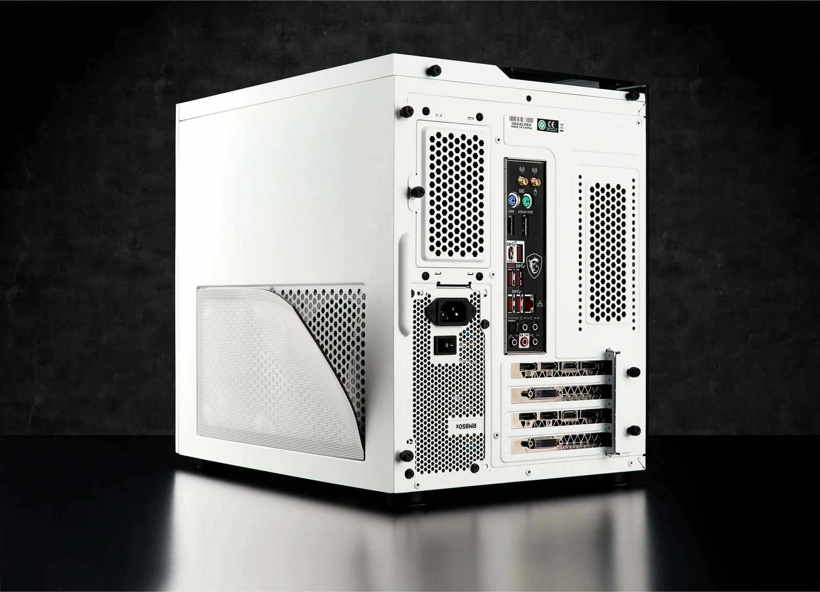 Kasë Corsair Crystal 280X, micro ATX, xham i temperuar, e bardhë Kasë Corsair Crystal 280X, micro ATX, xham i temperuar, e bardhë