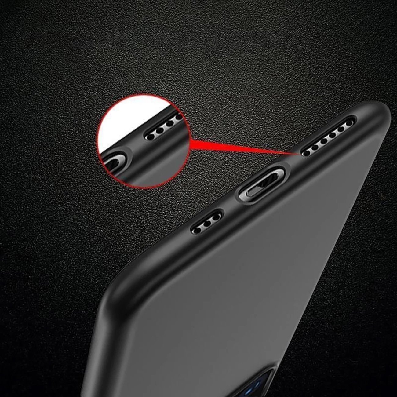 Mbështjellës Hurtel Soft Case për Samsung Galaxy A35, TPU, i zi
