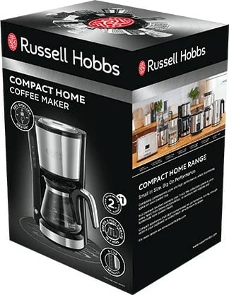 Aparat kafeje Russell Hobbs 24210-56, drip, 0.625L, inox/zi